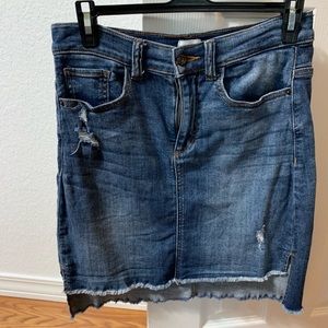 Jean skirt
